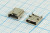 Разъем microUSB розетка, тип AB, контакты 5C4HP, на плату, угловой, SMD, micro AB-5SD-L Разъем microUSB розетка, тип AB, контакты 5C4HP, на плату, угловой, SMD, micro AB-5SD-L