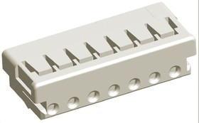 179228-7, 2mm 1x7P 7 1 NO P=2mm Rectangular Connectors Housings