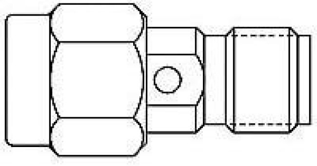 2082-5133-02, RF Adapters - In Series ADAPTER-SMA PLUG/JK