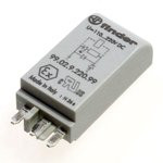 99.02.9.220.99, Модуль индикации и защиты; зеленый LED + диод (+ A1); 110...220В DC