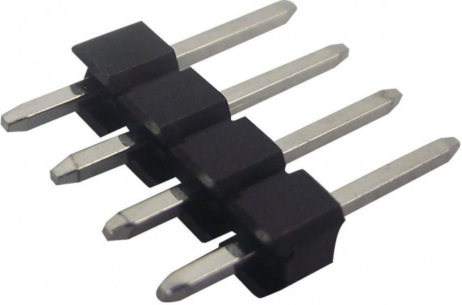 M20-9990446, Headers &amp; Wire Housings 04 SIL VERTICAL PIN HEADER TIN