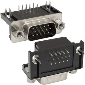 DHR-15MA, Разъём D-SUB , 15 контактов