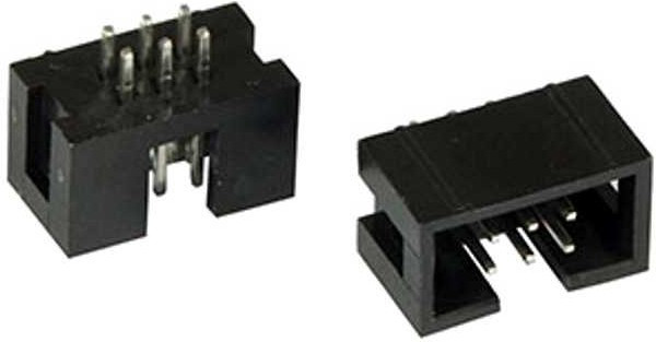 BH2-06(IDC2-06MS)pitch 2.00 mm, Разъём IDC BH2-06(IDC2-06MS)наклон 2.00 мм, 6 контактов