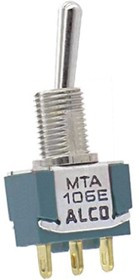MTA106D, Toggle Switches SPDT ON-NONE-ON BAT LUG TOGGLE SWITCH