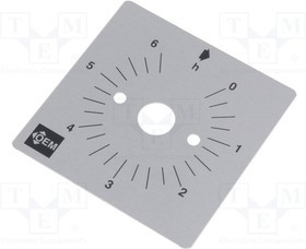 S6H, Шкала для реле времени, Назначение MI2R