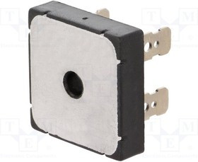 KBPC1500FP-DIO, Диодный мост: однофазный, Urmax: 50В, If: 15А, Ifsm: 270А, KBPC, THT