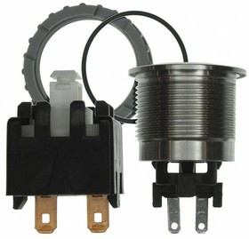 1241.6834.1114000, Pushbutton Switches MSM22 LA RI SF 12 A @250VAC 1P BL