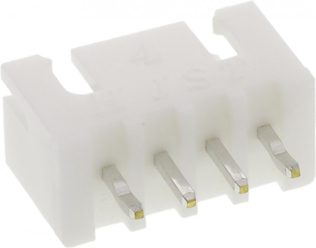 B4B-XH-A, Вилка прямая на плату 2.5мм