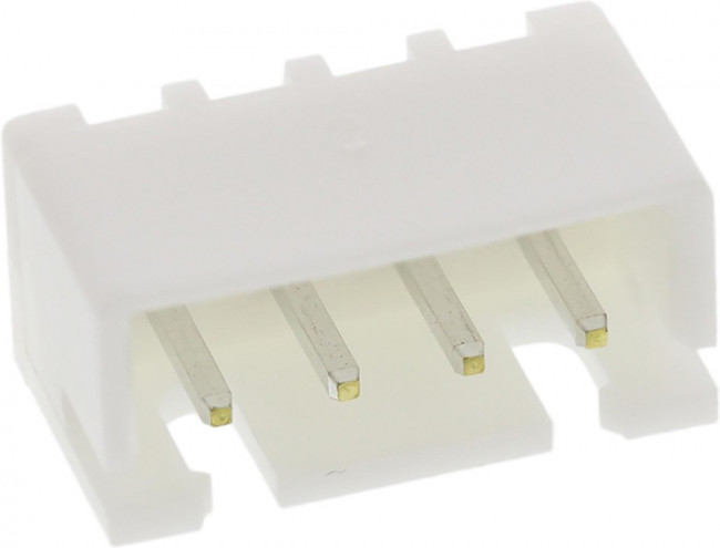 B4B-XH-A, Вилка прямая на плату 2.5мм