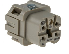 09 3432 216 04, Circular Connector, M12, Socket, Straight, Poles - 4, Solder, Panel Mount 09 3432 216 04, Circular Connector, M12, Socket, Straight, Poles - 4, Solder, Panel Mount