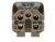 09 3432 216 04, Circular Connector, M12, Socket, Straight, Poles - 4, Solder, Panel Mount