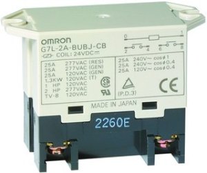 G7L-1A-BUB-J-CB AC100/120, RELAY, SPST-NO, 250VAC, 30A