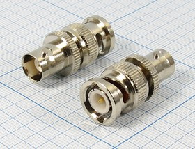 Разъем BNC вилка - разъем BNC розетка