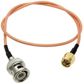 BNCP-SMAP-RG316 40CM, Разъём высокочастотный BNC-J-RG316-40CM-SMA-J, длина 40 см