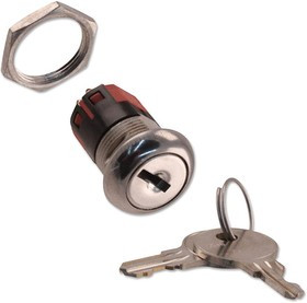 Y108122A203NQ, Выключатель с ключом, Мгновенного Действия с Пружинным Возвратом, SPST, Серия Y, 1 Позиция, Пайка Y108122A203NQ, Выключатель с ключом, Мгновенного Действия с Пружинным Возвратом, SPST, Серия Y, 1 Позиция, Пайка