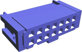 1658527-5, 14-Way IDC Connector Socket for Cable Mount, 2-Row