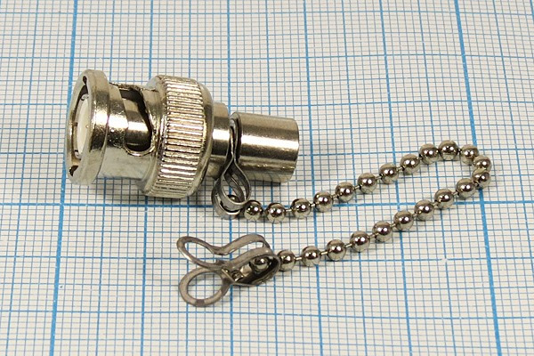 Разъем BNC вилка, 75 Ом, терминатор