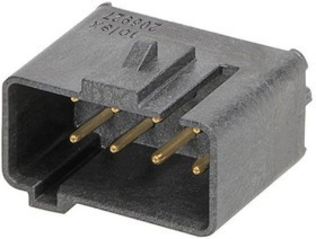205927-1110, Heavy Duty Power Connectors MCAT MP VRT HDR 8CKT KY A PCTL 2.90mm BLK 205927-1110, Heavy Duty Power Connectors MCAT MP VRT HDR 8CKT KY A PCTL 2.90mm BLK