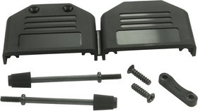 SPC15396, D SUB COVER, SIZE DA, POLYPROPYLENE