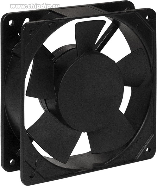 EX289013RUS, Вентилятор 220В AC ExeGate EX12025BAL (120x120x25 мм, 2-Ball (двойной шарикоподшипник, алюминиевый корпус, подводящий провод 30