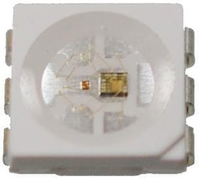 SMD-LX5050RGB-TR, Программируемый светодиод; SMD; 5050; RGB; 5x5x1,5мм; 120°; 5В; 5мА SMD-LX5050RGB-TR, Программируемый светодиод; SMD; 5050; RGB; 5x5x1,5мм; 120°; 5В; 5мА