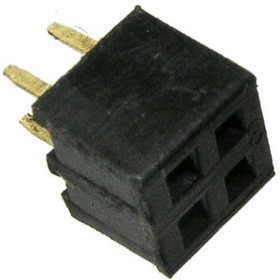 PBD2-4 (PBD2-2X2) 2.00 MM, Гнездо для плат 2.00 мм PBD2-4 (PBD2-2x2) 2.00 мм, 4 контакта