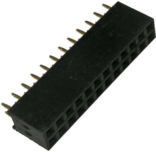 PBD2-4 (PBD2-2X2) 2.00 MM, Гнездо для плат 2.00 мм PBD2-4 (PBD2-2x2) 2.00 мм, 4 контакта