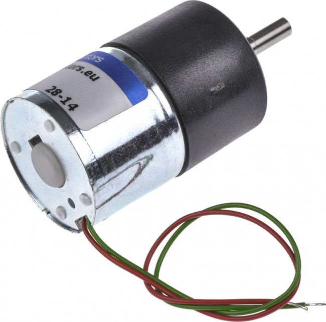 L149-12-90, Brushed Geared DC Geared Motor, 12 V dc, 8 Ncm, 18 rpm, 4mm Shaft Diameter L149-12-90, Brushed Geared DC Geared Motor, 12 V dc, 8 Ncm, 18 rpm, 4mm Shaft Diameter