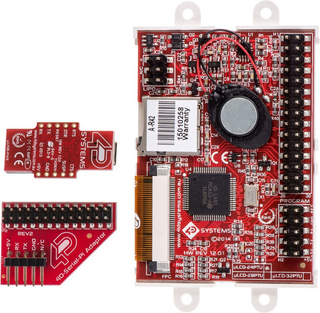 SK-24PTU-PI, Ср-во разработки: с дисплеем, TFT, 2,4", 240x320, uC: PICASO
