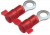 PN18-10R-3K, Terminals NYL-RING 22-18 RED #10