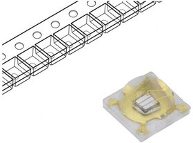 LTPL-C034UVD405, LED; UV; 3535; 130°; 350mA; ?d: 400?410nm; 2.8?4.4V; SMD LTPL-C034UVD405, LED; UV; 3535; 130°; 350mA; ?d: 400?410nm; 2.8?4.4V; SMD