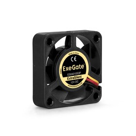 Вентилятор ExeGate ExtraSilent ES04010S3P, 40x40x10 мм, Sleeve bearing (подшипник скольжения), 3pin,