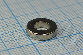 Магнит 12,0xd 6,0x 3, цилиндр, Ni