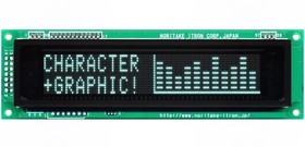 GU140X16J-7000B, Дисплей: VFD, графический, 140x16, 350-1000кд/м2, Темп: -40-85°C GU140X16J-7000B, Дисплей: VFD, графический, 140x16, 350-1000кд/м2, Темп: -40-85°C