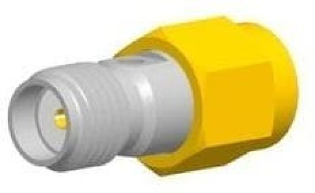 901-9216, RF Adapters - In Series in-series adapter St plug to jack; GLD