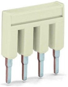 2004-404, 4-конт. перемычка изолированная, св.-серая