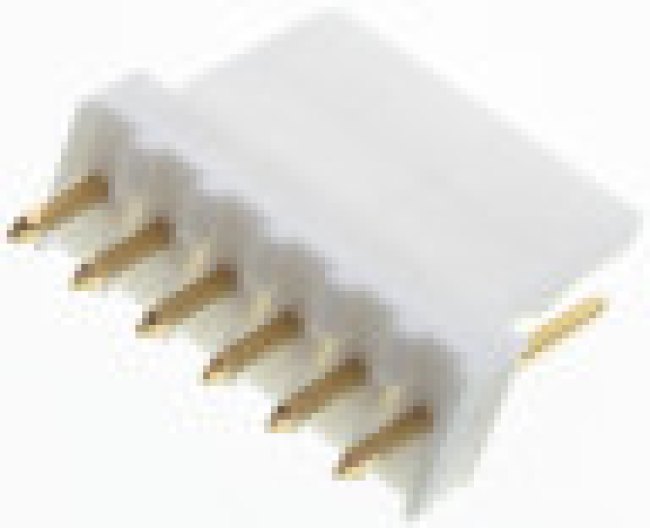 0022292061, Conn Wire to Board HDR 6 POS 2.54mm Solder ST Top Entry Thru-Hole KK Bag 0022292061, Conn Wire to Board HDR 6 POS 2.54mm Solder ST Top Entry Thru-Hole KK Bag