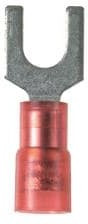 PNF18-6F-C, Terminals NYL-FORK 22-18 RED #6