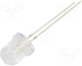 OSB56P8131A, LED; 8mm; blue; 12000?14400mcd; 30°; Front: convex; 2.9?3.4V; 102mW