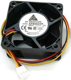 Вентилятор DC Brushless Model: AFB0624H DC 24v 0.11A 2pin