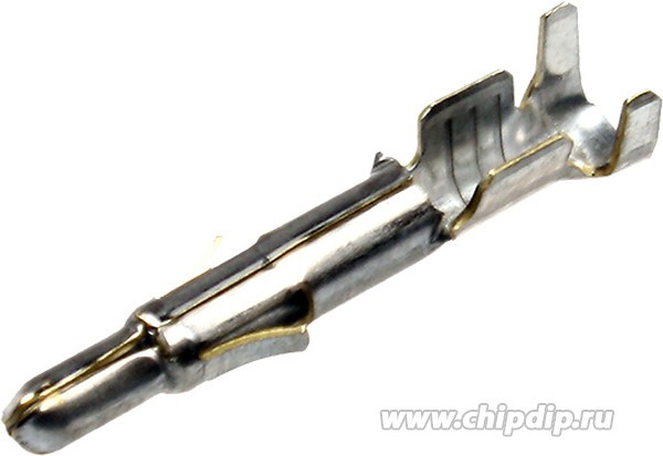 926894-1, Контакт-штекер 3.3мм для разъема Universal MATE-N-LOK, провод 0.5-2.1мм² (Brass)