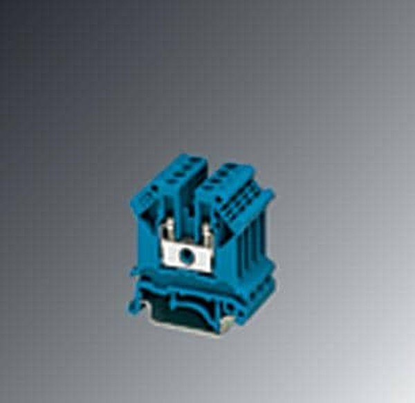 3003091, UK 4 BU Series Blue DIN Rail Terminal Block, 0.2 4mm², Single-Level, Screw Termination 3003091, UK 4 BU Series Blue DIN Rail Terminal Block, 0.2 4mm², Single-Level, Screw Termination