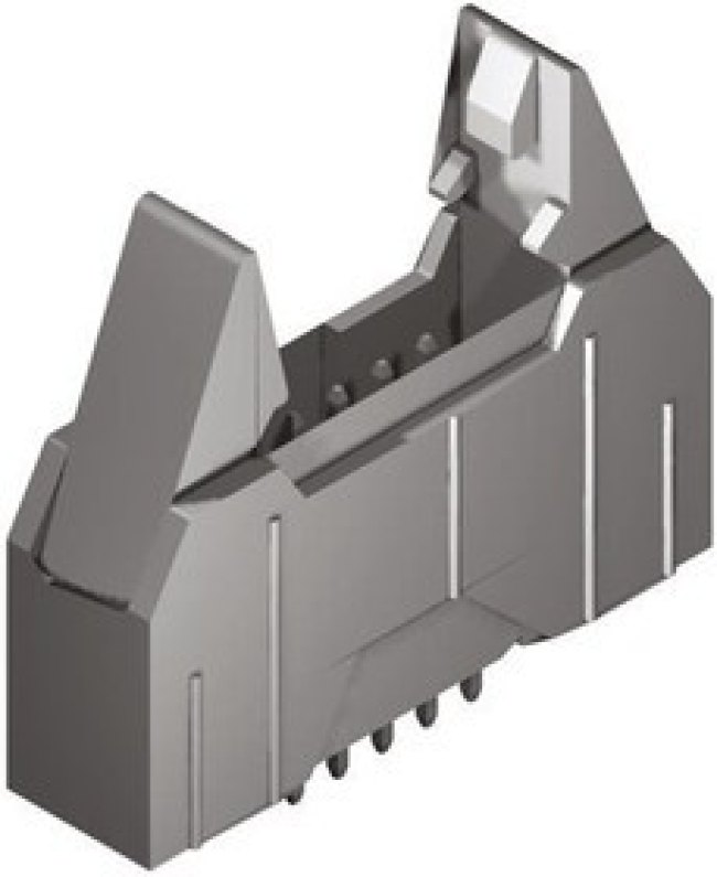 90571-1201, QF-50 Series Straight Through Hole PCB Header, 20 Contact(s), 2.54mm Pitch, 2 Row(s), Shrouded 90571-1201, QF-50 Series Straight Through Hole PCB Header, 20 Contact(s), 2.54mm Pitch, 2 Row(s), Shrouded