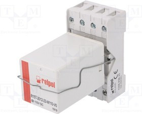 PIR152T-110DC-V0, Реле: интерфейсное, DPDT, Uобмотки: 110ВDC, 10А, 10A/250ВAC, DIN