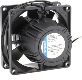 AC8300H, AC 8300 Series Axial Fan, 85 265 V ac, AC Operation, 80m³/h, 8.3W, 80 x 80 x 32mm AC8300H, AC 8300 Series Axial Fan, 85 265 V ac, AC Operation, 80m³/h, 8.3W, 80 x 80 x 32mm