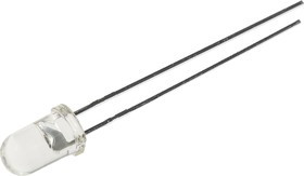 HLMP-C315, 2.1 V Yellow LED 5mm Through Hole, HLMP-C315