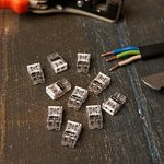 Клемма 2-х проводн. для распред. короб. (с контактн. пастой "Alu-Plus") 2273-242 (уп.6шт) WAGO 07-51