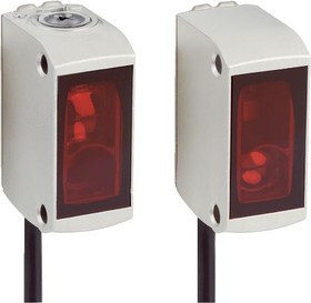 1084109, Through Beam Photoelectric Sensor 0 a 10 m Detection Range PNP IP67 Rectangular Style