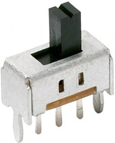 OS102011MS2QN1, Переключатель движковый ON ON SPDT 0.1А 12В 10000 циклов монтаж в отверстие россыпь