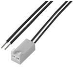 217797-1022, Rectangular Cable Assemblies KK 2.54 SR R-S 2CKT 300MM DISC Sn